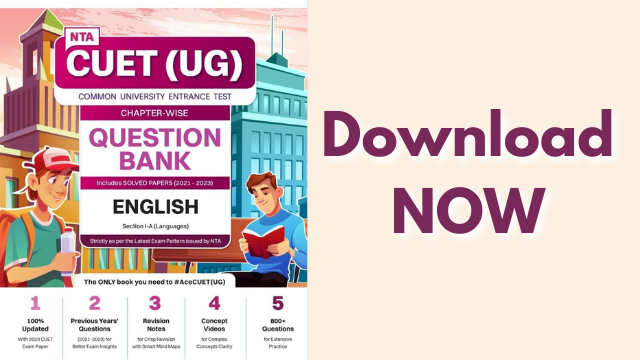 Oswaal English Question Bank for CUET-UG: Free PDF Download
