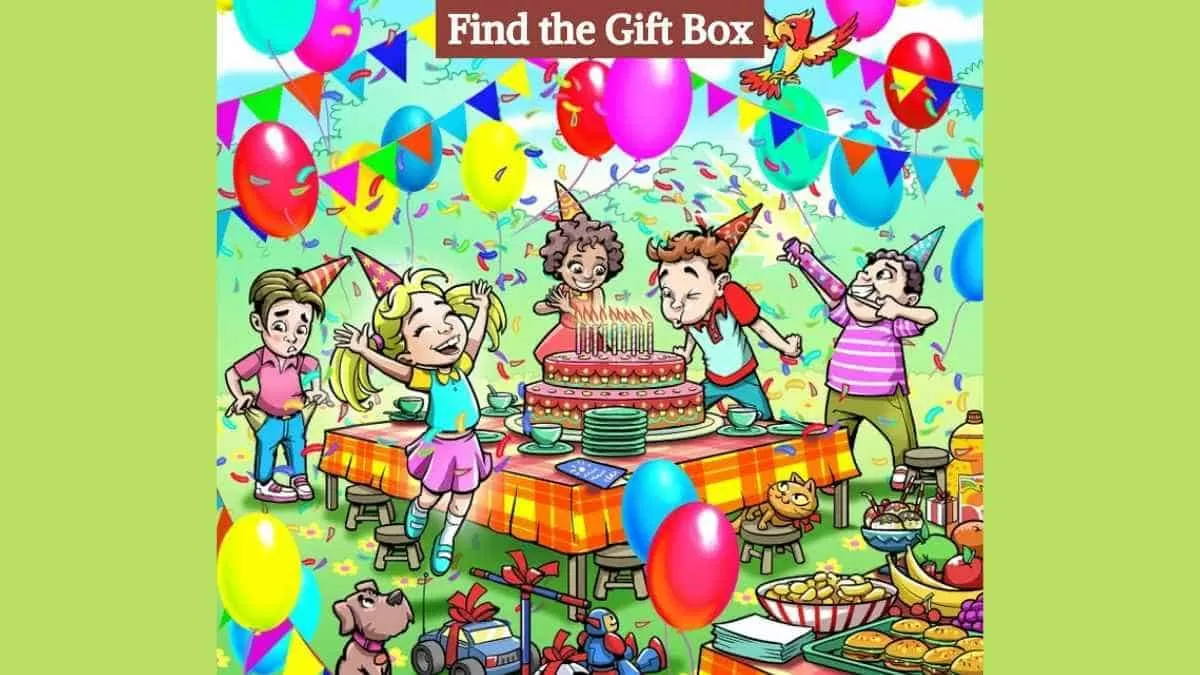 Find the hidden gift box