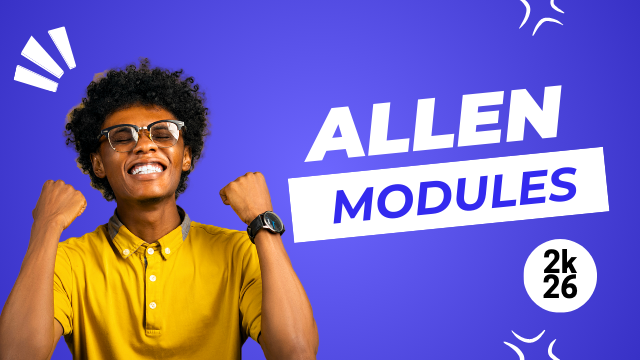 Download ALLEN JEE 2026 Modules [Physics + Chemistry + Maths] – Complete Study Material